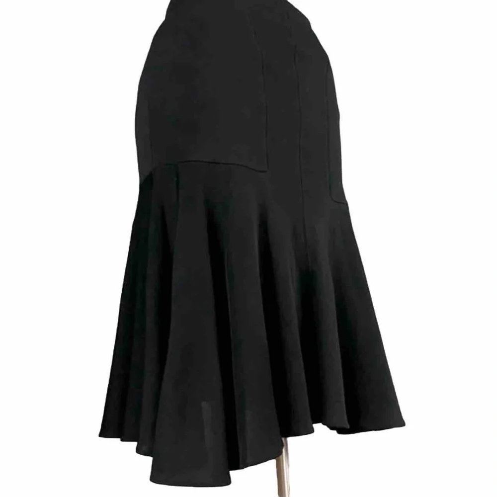 Vintage ALAÏA Fitted Stretch Tulip Flare Designer Skirt - Picture 9 of 16